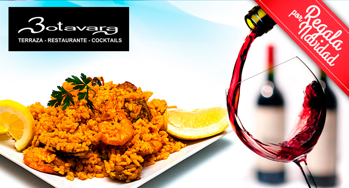 Arroz para 2 + 2 bebidas. Deliciosa experiencia gastronómica en San José.