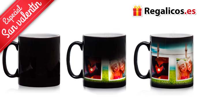 Taza mágica personalizada, tazas de café personalizadas con imagen, texto  fotográfico, tazas que cambian de color, personalizadas, regalos de