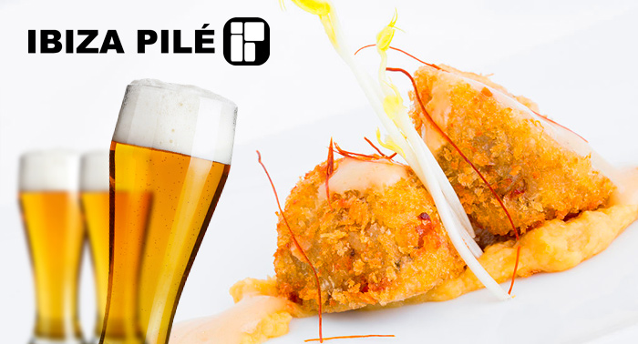 Jarra 1L Cerveza Estrella Levante o Tinto Verano + Plato + 2 Tapas + Postre. ¡Sabor a Ibiza!