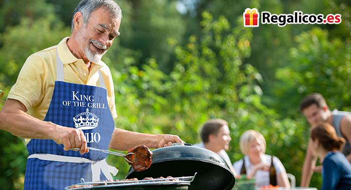 Sorprende a tu padre con este Delantal de cocinero personalizado. ¡Un detalle muy original!