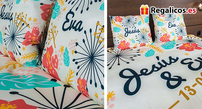 Fundas nórdicas polialgodón personalizadas + Funda almohadas. ¡Da un toque original a tu hogar!