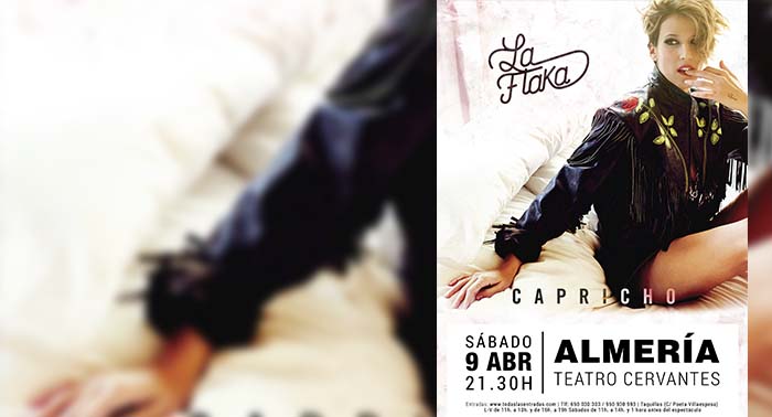 Disfruta de una de las mejores voces de La Voz: LA FLAKA en concierto por solo 7,5€. 