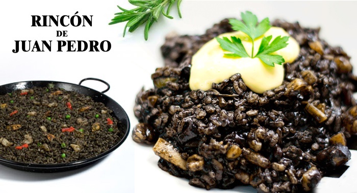Delicioso Menú para 2: 2 Aperitivos + Arroz con marisco o arroz negro + 2 Bebidas + 2 Postres.