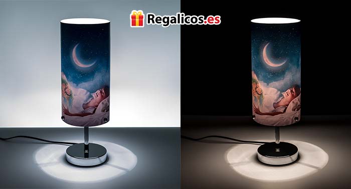 ¡Especial Día de la Madre! Marco de fotos en piedra, Lámpara o Reloj con bastidor personalizado