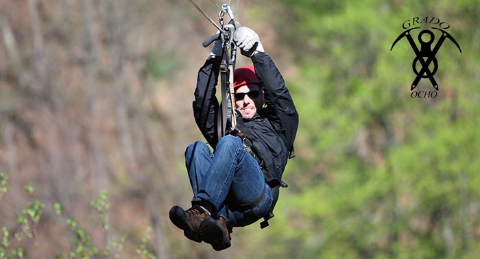Circuito Multiaventura de dos tirolinas, puente tibetano, rappel.. ¡Descubre estás actividades!