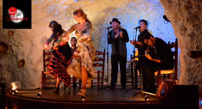 El Templo del Flamenco: Espectáculo Flamenco en Cueva de Albaycin + Bebida ó Menú