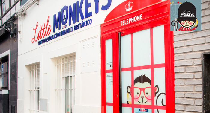 Escuela Británica Infantil Little Monkeys: Matrícula gratis y 50% en la primera mensualidad