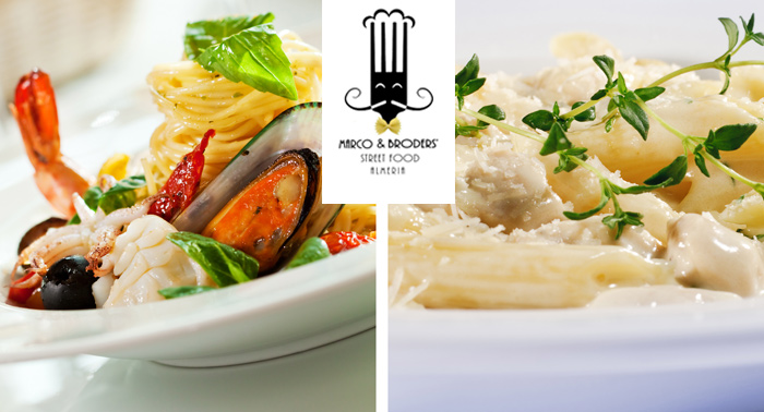 ¡Lo mejor de Italia! 3 Cartuchos de Pasta + Cerveza Italiana en Marco & Broders'