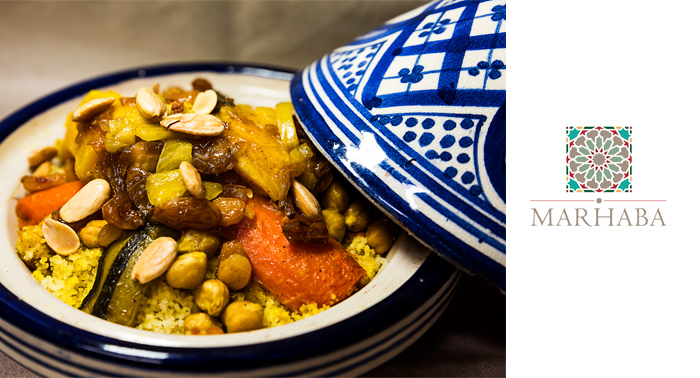¡Plan Delicioso! Menú Degustación Árabe-Mediterráneo para dos personas. 