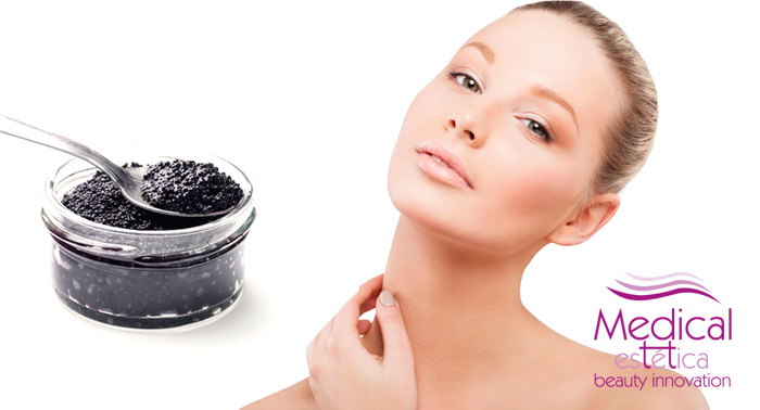 Tratamiento tensor de Caviar con peeling, mesoterapia virtual y mascarilla tensora