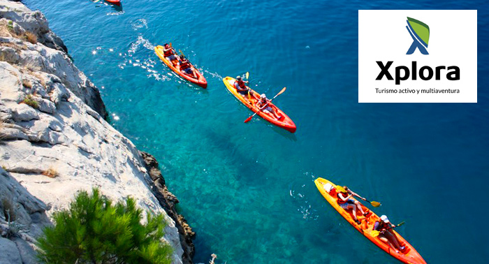 Ruta en Kayak por el Arrecife de las Sirenas + Snorkel + Reportaje fotográfico desde 17€!!