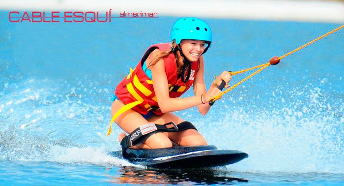 Para 2 personas: Esquí náutico, viaje en banana, wake skate, wakeboard, rosco...¡en Almerimar!