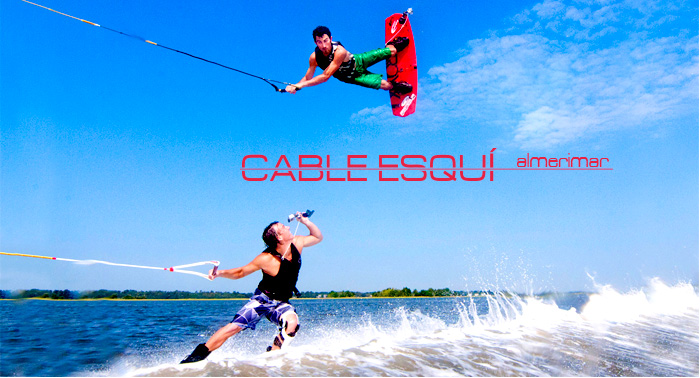 Para 2 personas: Esquí náutico, viaje en banana, wake skate, wakeboard, rosco...¡en Almerimar!