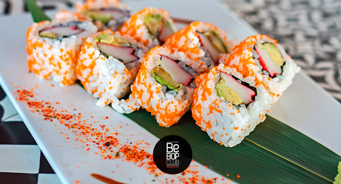 Delicioso Menú Fusión Japonés en Be Bop Club para 1 o 2 Personas