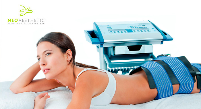  ¡A lucir tipito! Presoterapia + Vacumterapia y Cavitación o Lipoláser y Electroestimulación