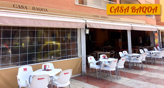 Menú Italiano para 2 en Casa Baqoa: 2 Bebidas + 2 Tapas + 2 Pizzas + 2 Postres Caseros 