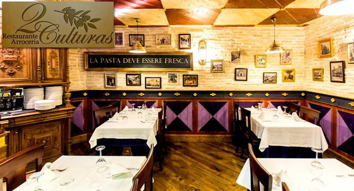 ¡Disfruta del Menú Diario del Restaurante 2 Culturas a un precio increíble!