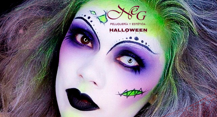 ¡Un plan de miedo! Maquillaje profesional para Halloween con opción a Peinado