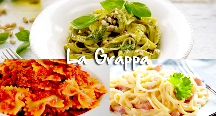 Menú Special Italiano para 2 en La Grappa ¡Todo un clásico!