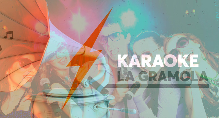 ¡Toda la diversión de la noche en un plan! Karaoke + 2 Copas en La Gramola