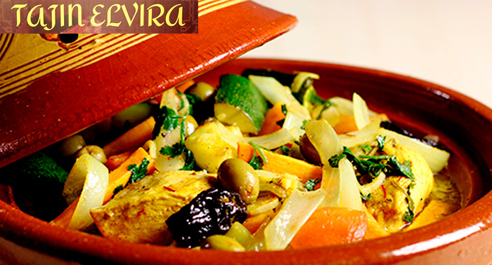 ¡Disfruta con el mejor ambiente! Delicioso Menú Árabe para 2 en Restaurante Tajin Elvira