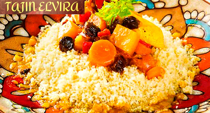 ¡Disfruta con el mejor ambiente! Delicioso Menú Árabe para 2 en Restaurante Tajin Elvira