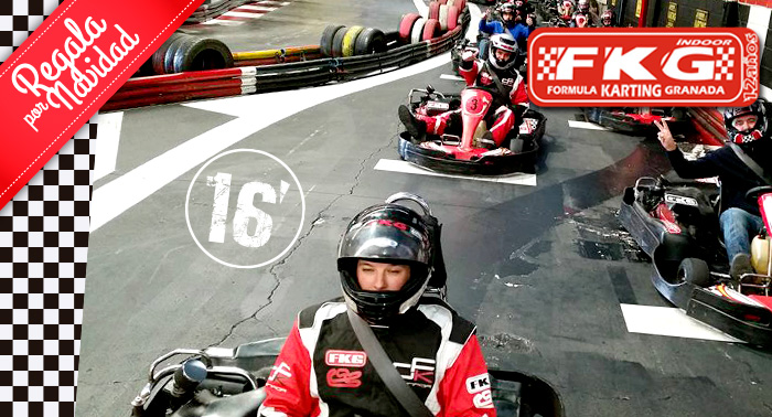¡Disfruta de la Velocidad! Sesión de Karting de 16 Minutos + 1 Bebida