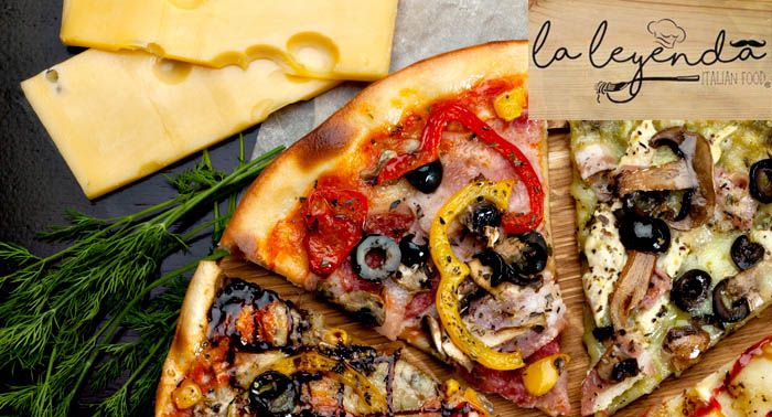 Menú para 2: 1 Entrante a elegir + 2 Pizza o Pasta + Lambrusco en La Leyenda by Augusto Cesare