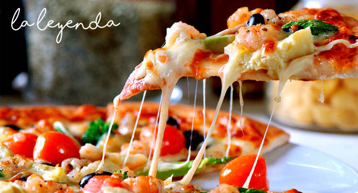 Menú para 2: 1 Entrante a elegir + 2 Pizza o Pasta + Lambrusco en La Leyenda by Augusto Cesare