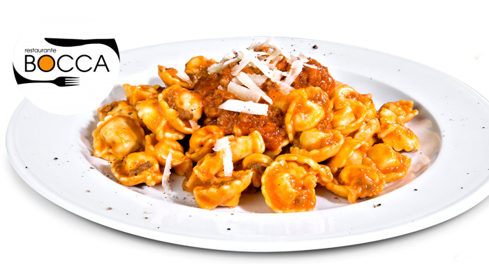 Tu comida italiana preferida de lunes a jueves: Refresco + Pizza o Pasta en Restaurante Bocca