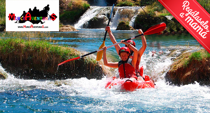 ¡Vive una auténtica aventura en Río Segura! Descenso en Canoa + Almuerzo y Fotos