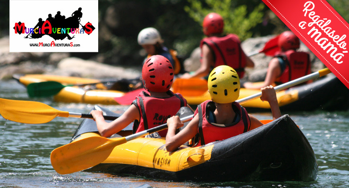 ¡Vive una auténtica aventura en Río Segura! Descenso en Canoa + Almuerzo y Fotos