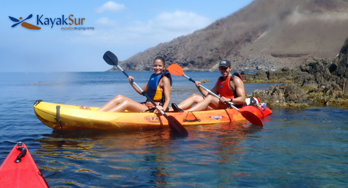 Ruta Kayak La Fabriquilla - Arrecife de las Sirenas Cabo de Gata + snorkel + Rep. Fotográfico