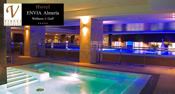 Circuito Spa de 120 min en Hotel Envía Almería Wellness & Golf ***** ¡¡¡500 m2 de spa!!!