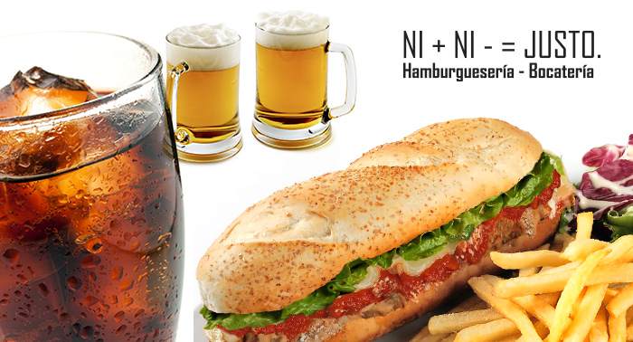 ¡A comer!: Hamburguesa Completa + Patatas con Salsa + Bebida... ¡¡por solo 3.30€!!