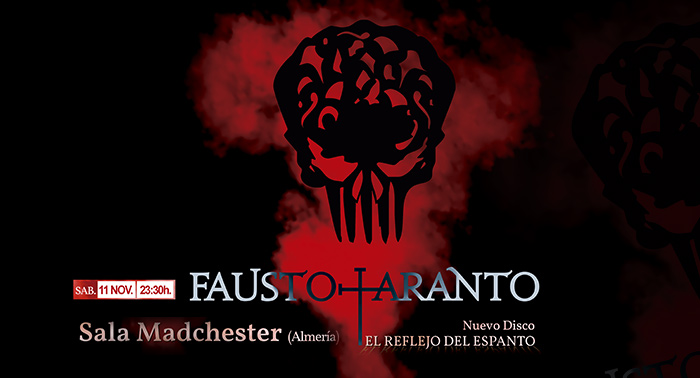 Fausto Taranto presenta El Reflejo del Espanto en sala Madchester