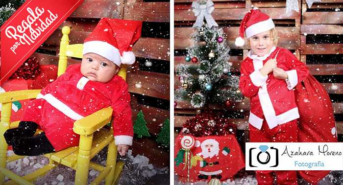 ¡Recuerdo inolvidable para Navidad! Sesión de Fotos en Estudio o Exterior con muchas sorpresas
