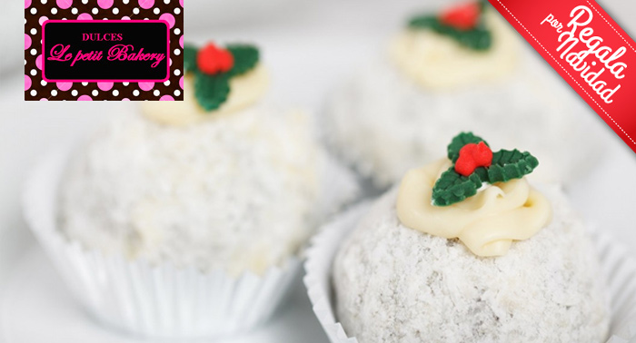 ¡¡Cupcakes Decorados en Le Petit Bakery para una Dulce y Deliciosa Navidad!!