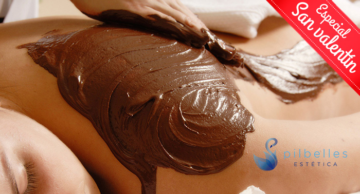 Especial San Valentín: Trat. Natura Biseé: Peeling de miel + Masaje relajante + Cava