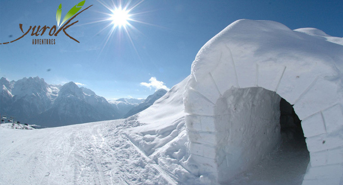Construcción de Iglús + Raquetas de Nieve ¡Diviértete este invierno de una forma diferente!