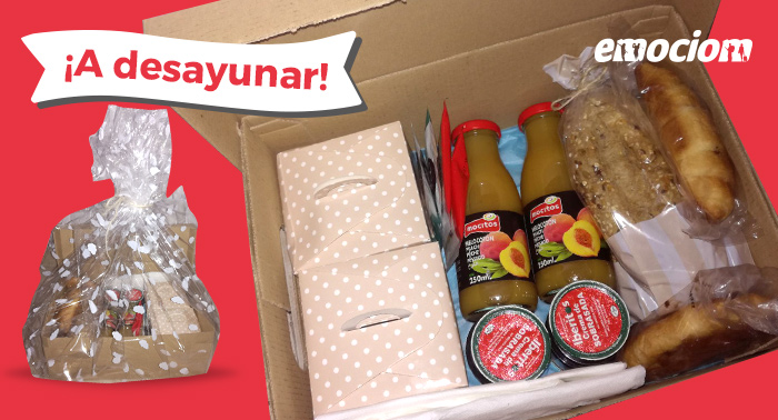 Desayuno especial Día del Padre para 2 personas + Tarjeta de Felicitación.