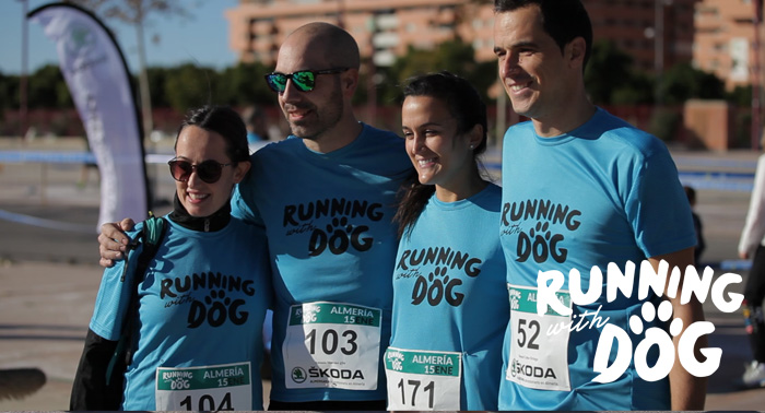 ¡Vuelve Running With Dog Almería! Disfruta con tu perro de la carrera más divertida y solidaria