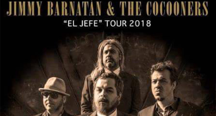 Concierto de Jimmy Barnatán & The Cocooners, El Jefe Tour en Sala Madchester