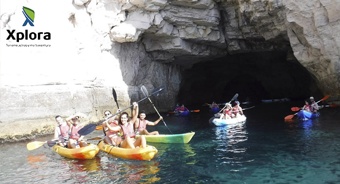 Ruta en Kayak por Parque Natural Cabo de Gata-Níjar + Snorkel + Reportaje Fotográfico + Bebida
