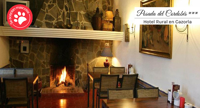 Hotel rural con encanto en Cazorla para 2: Alojamiento + Desayuno Continental + Cena Bienvenida