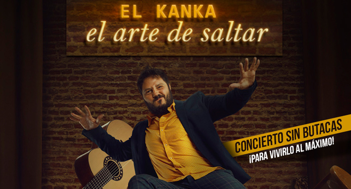 'El Arte de Saltar' descubre el nuevo trabajo de El Kanka en Concierto en Teatro Cervantes