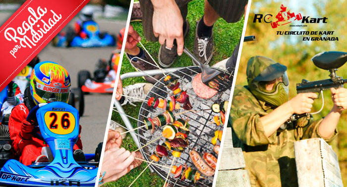 Día completo: Karts + Barbacoa + Paintball ¡¡Descarga adrenalina con este plan para 2 pax!!