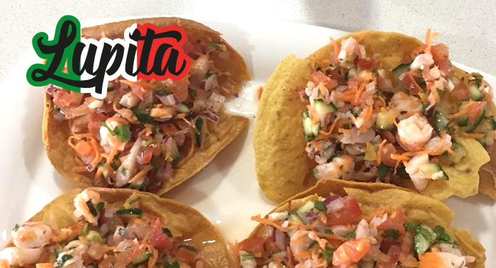 Sabor a México para 2 pax: Nachos + 2 Burritos o Quesadillas + Bebidas en Restaurante La Lupita