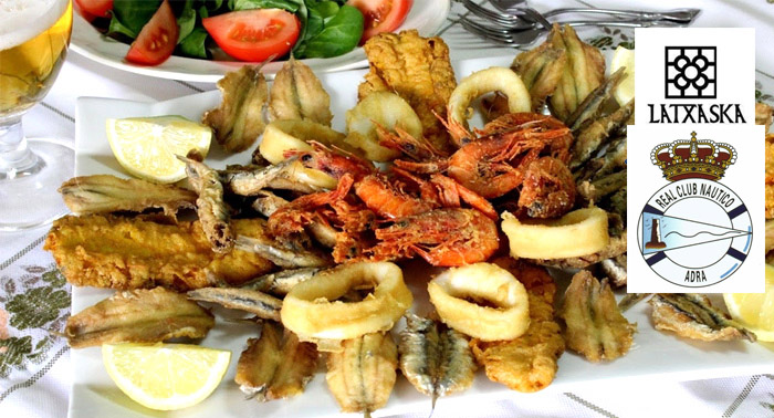 Exquisito Menú para 2 pax: Paella de Marisco o Fritura de Pescado en el Club Náutico de Adra