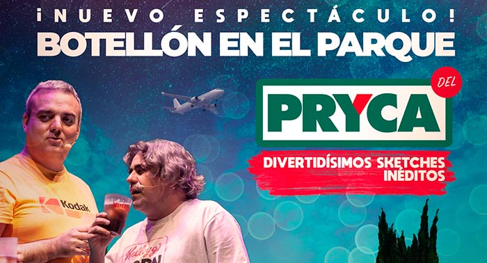 El espectáculo más divertido: 'Botellón en el Parque del Pryca' en Teatro Cervantes